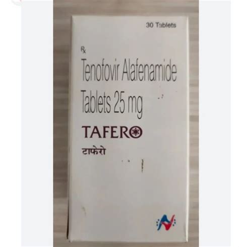 Tafero 25mg Tablets At Rs 510 Bottle Tenofovir Alafenamide Tablets 25