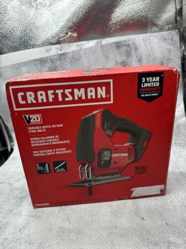 CRAFTSMAN V20 20 Volt Max Variable Speed Keyless Cordless Jigsaw Bare