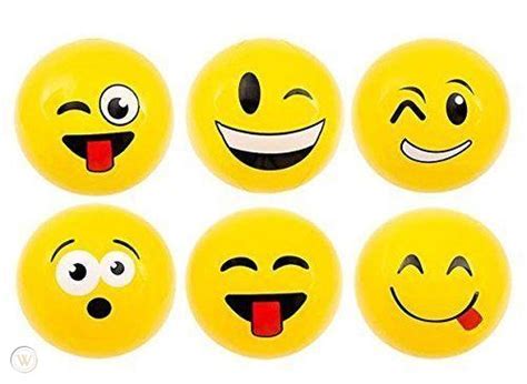 12 Emoticon Emoji Beach Ball Inflate 12 Pack 1 Dozen 1850024422