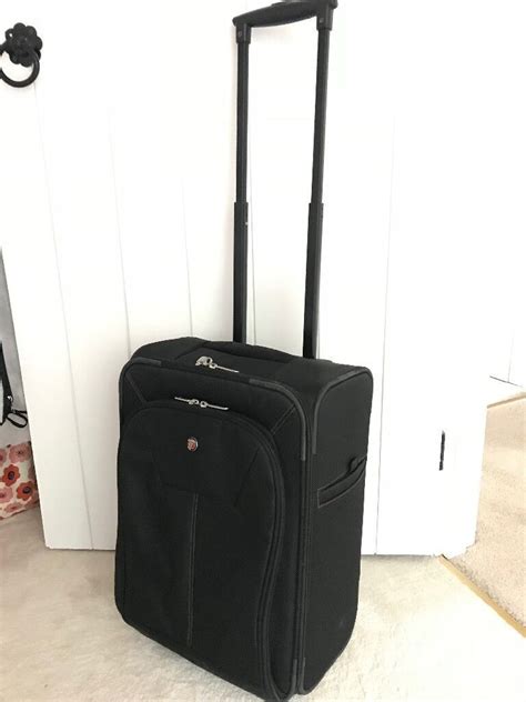 Targus Black Cabin Bag Laptop Trolley With Wheels Vgc In Norwich