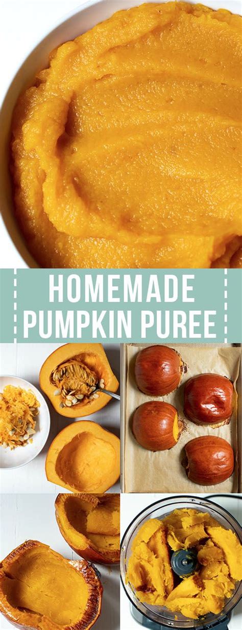 Its So Easy To Make Fresh Homemade Pumpkin Puree Grab A Baking