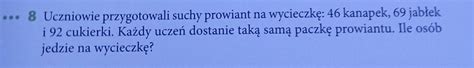 na teraz daje naj zadanie w załączniku klasa 6 strona 83 zadanie 8