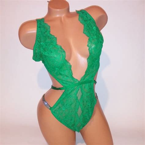 Victoria S Secret Intimates Sleepwear Victoria Secret Lingerie Teddy One Piece Bodysuit