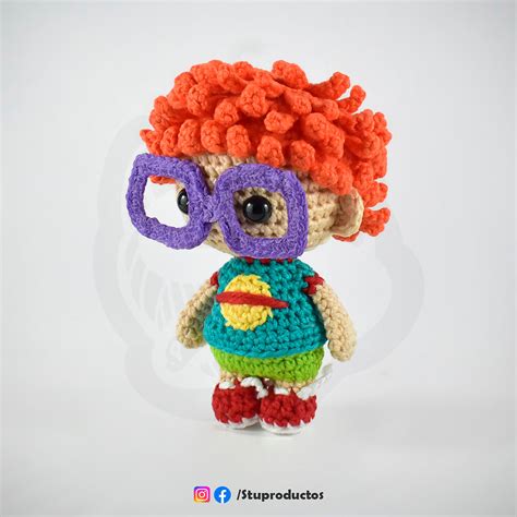 Carlitos Rugrats Amigurumi Pattern In Spanish By Stuproductos Etsy