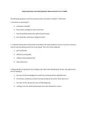 Microeconomics F2022 Test 1 Study Guide Pdf Sample Questions And