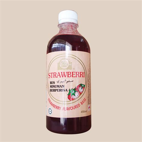 Flavoured Concentrate Strawberry 450ml Food Ingredient Manufacturer In Kuala Lumpur Malaysia