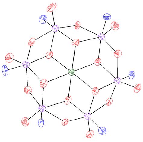 3 3b An Ortep Representation Of The Core Structure Of The Metal And Download Scientific Diagram