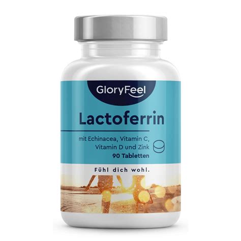 Gloryfeel Lactoferrin Tabletten Mit Vitamin C D Zink Und