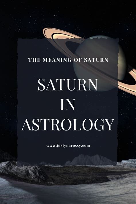 The Meaning Of Saturn In Astrology Astrology Meaning Interpersonal