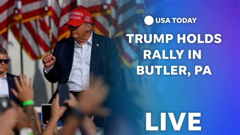 Butler, PA rally: Trump other guests to speak today