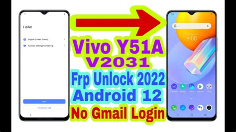 Vivo Y A V Android Frp Bypass Without Pc New Trick