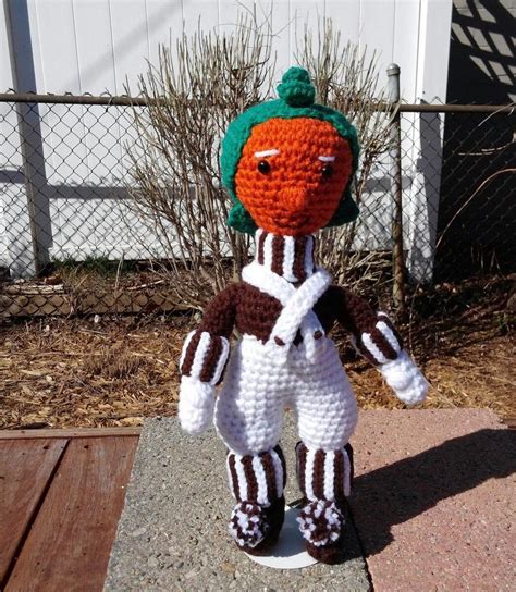 Crochet Oompa Loompa Doll Willy Wonka | #1922519516