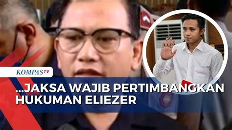 Lpsk Jaksa Wajib Pertimbangkan Hukuman Eliezer Keringanan Sebagai