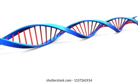 Digital Illustration Dna Structure D Stock Illustration