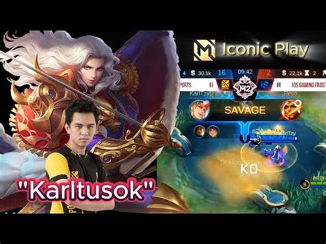 Karltzy Iconic Royal Matador Mlbb World Championship Gameplay M