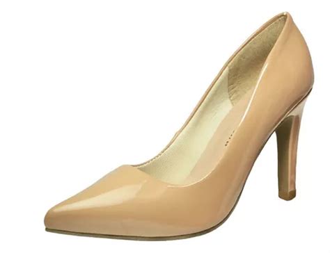 Scarpin Salto Alto Tamanhos Vz Nude Mod Parcelamento Sem Juros