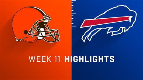 Cleveland Browns vs. Buffalo Bills highlights | Week 11