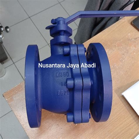 Jual Ball Valve Stop Kran Flange Pn Cast Iron Inchi Dn