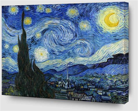 La Nuit Toil E Vincent Van Gogh Impression Sur Toile