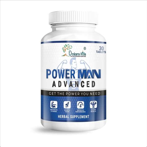 Best Erectile Dysfunction Medicine Power Man Advanced Packaging Type