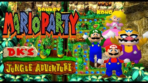 Mario Party Dk S Jungle Adventure P N Youtube