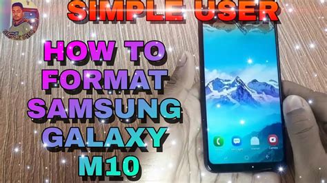 How To Format Samsung Galaxy M Youtube