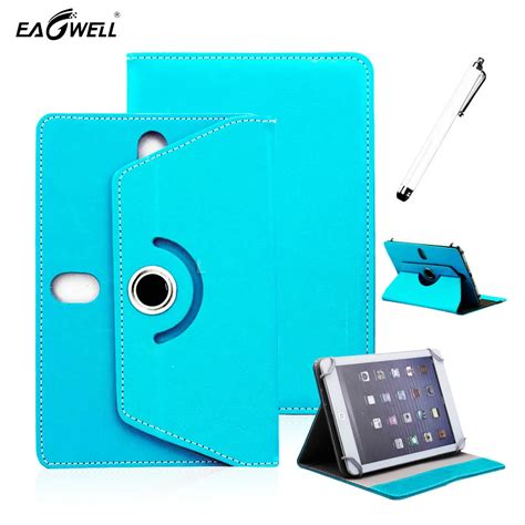 Universal 10 Inch Tablet Case 360 Rotating Flip Stand Pu Leather Cover Skin For 97 Inch 10 Inch