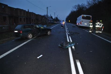 Tragiczny Wypadek W Chobaninie Pod Wieruszowem Latek Chcia Omin