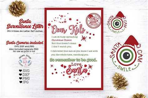 Free Printable Santa Cam Letter Printable Template Printable Templates