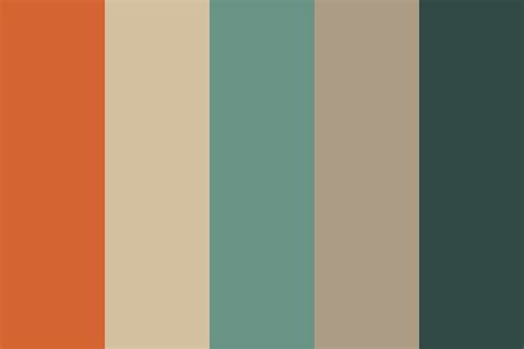 old retro colors Color Palette