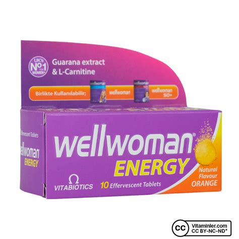 Vitabiotics Wellwoman Energy 10 Efervesan Tablet Vitaminler