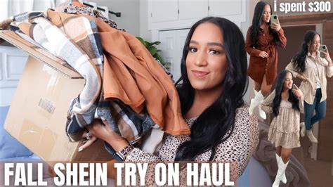 Huge Fall Shein try-on Haul 2022 *I spent $300* | trendy & affordable ...