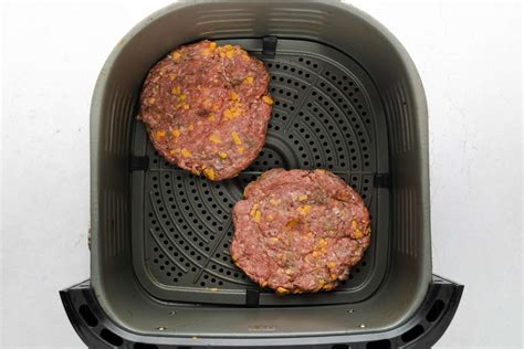 Air Fryer Burgers Recipe