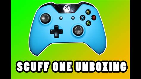 Scuf One Unboxing Youtube