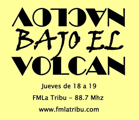 Bajo El Volc N Escucha Los Ltimos Programas Radiocut Argentina