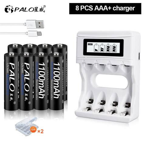 Palo 4 16Pcs 1100Mah Aaa Oplaadbare Batterij 1 2V Grandado