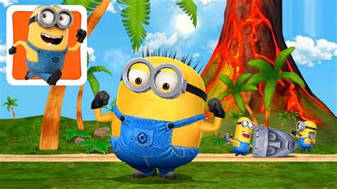 Despicable Me Minion Rush Jerry Minion Level 490 The Volcano Gameplay