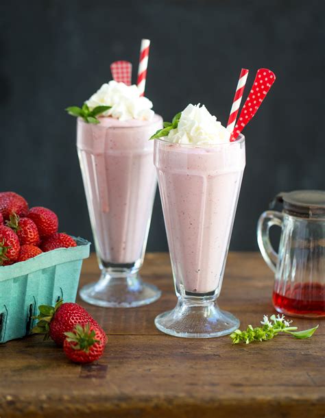 Summer Milk Shakes Tableanddish