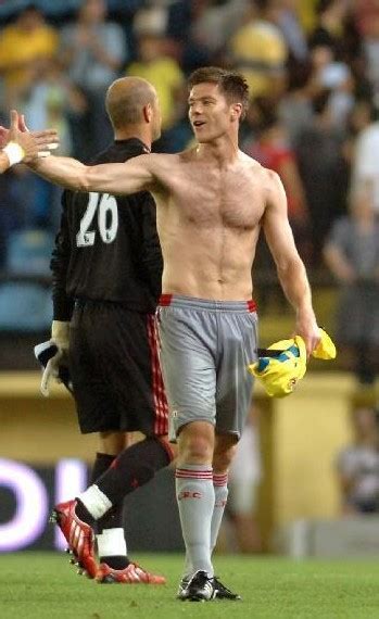 Just Me Stripped Xabi Alonso Shirtless