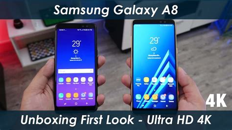 Samsung Galaxy A8 Unboxing And Hands On 4k Youtube