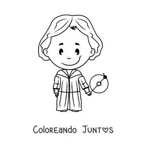 5 Dibujos de Nicolás Copérnico para Colorear Gratis Coloreando Juntos