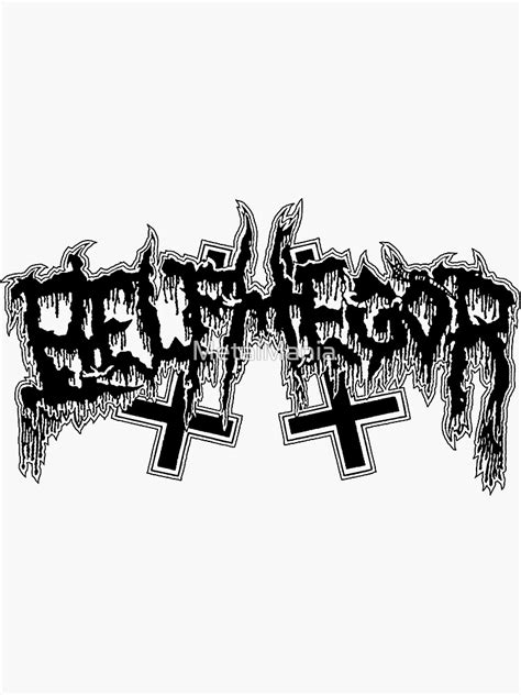 Belphegor Sticker For Sale By MetalMania Redbubble