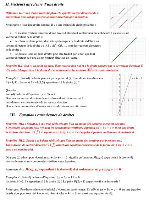 SOLUTION 1spe Chap4 Ann E 2022 2023 G Om Trie Plane Vecteurs Cours