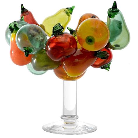 Multi Coloured Glass Fruit Bowl Glass Designs