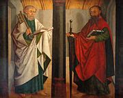 Category 15th Century Paintings Of Saints Peter And Paul Wikimedia