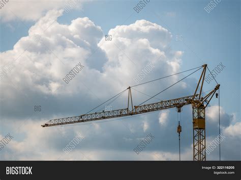 Crane Lifting Heavy Image & Photo (Free Trial) | Bigstock