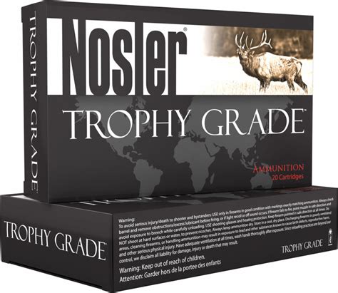 Nosler Trophy Grade Wsm Gr Accubond Round Box Green