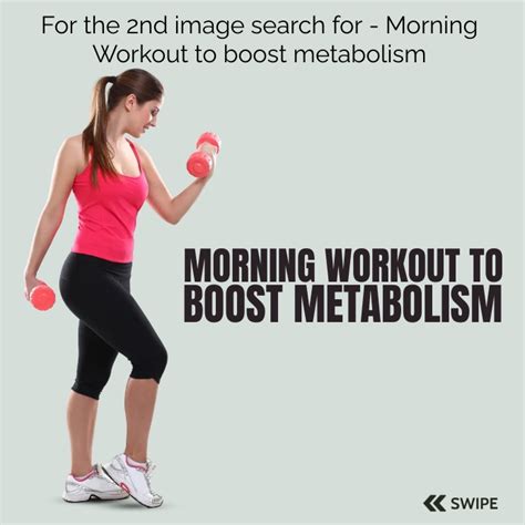 Morning Workout To Boost Metabolism Template Postermywall