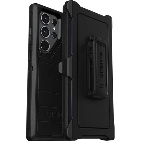 Black Rugged Galaxy S23 Ultra Case Otterbox