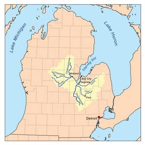 Chippewa River (Michigan) Facts for Kids